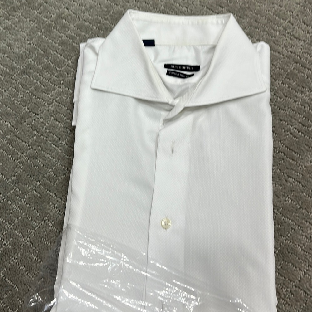 White long sleeve button down - everyday basic!